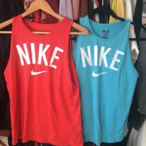 2 Nike workout shirts